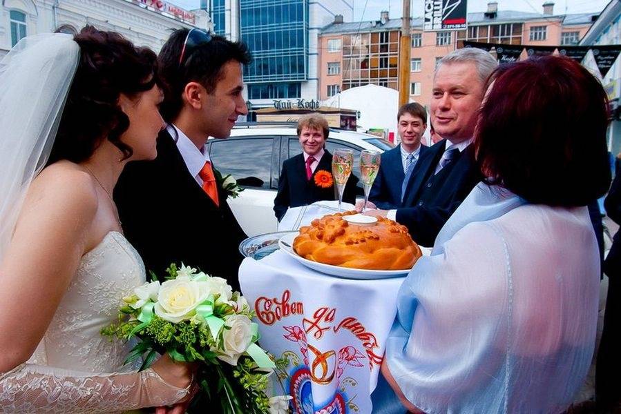 Поздравления от родителей жениха на обряде хлеб-соль