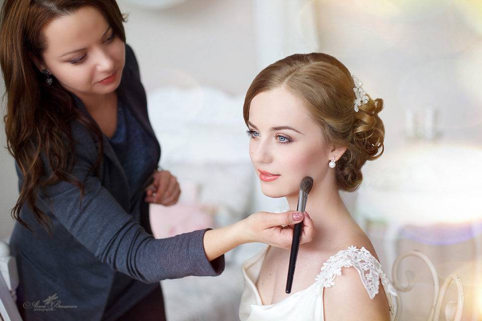 Техники и уроки свадебного макияжа