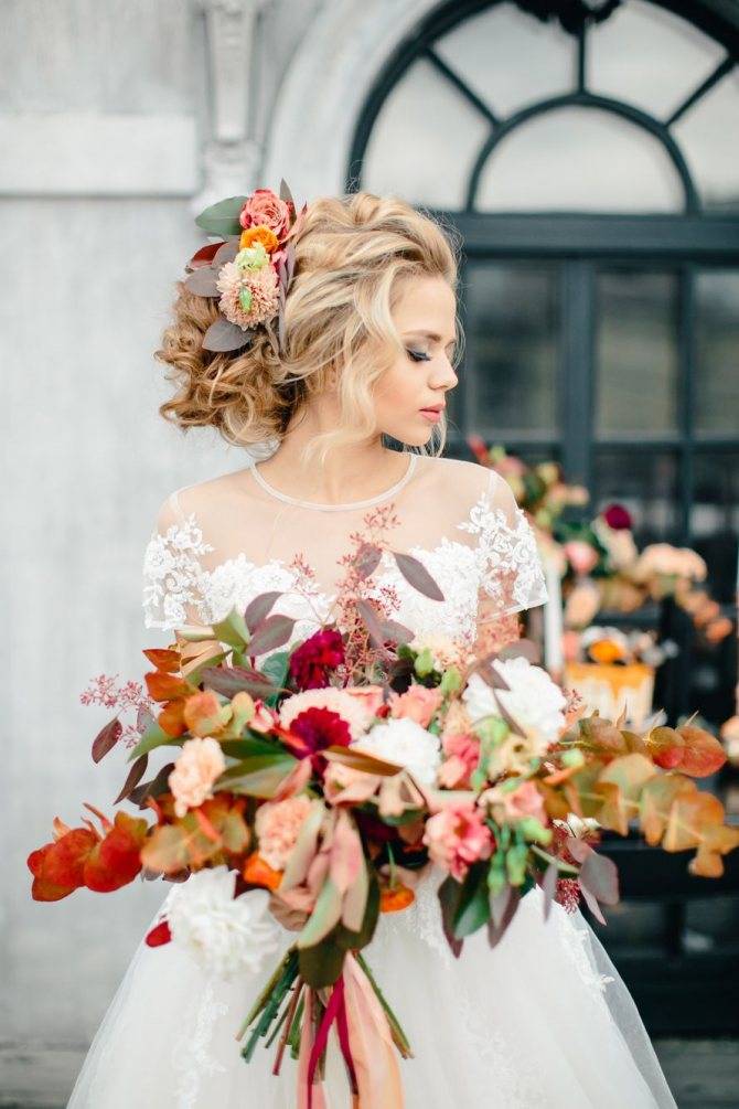 Из каких цветов лучше сделать венок для невесты. советы профессионального флориста