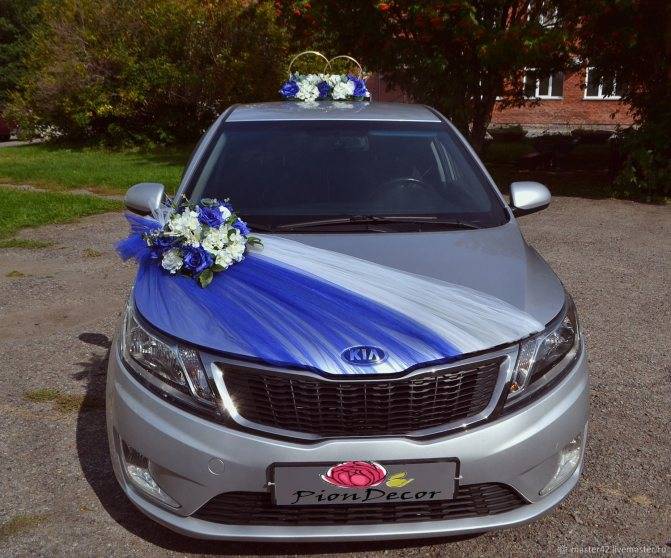 Украшение машин на свадьбу: фото и идеи