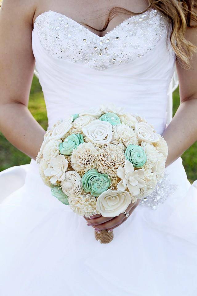 Мятный букет невесты на свадьбу в [2019] – выбор цветов ? (с фото)