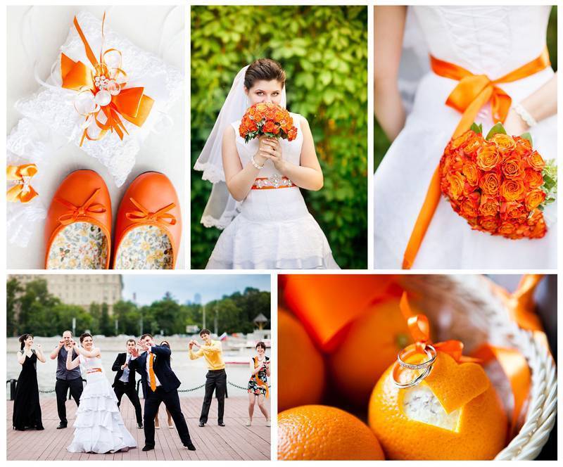 Украшение зала на свадьбу оранжевый лилия — 15 фото