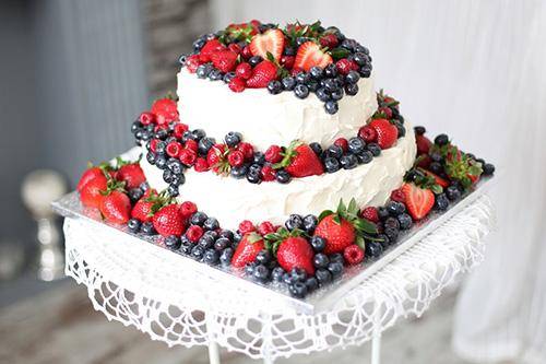Украшение тортов фруктами и как красиво украсить торт фото