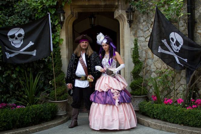 Тонкости оформления пиратской свадьбы – как все выдержать в едином стиле