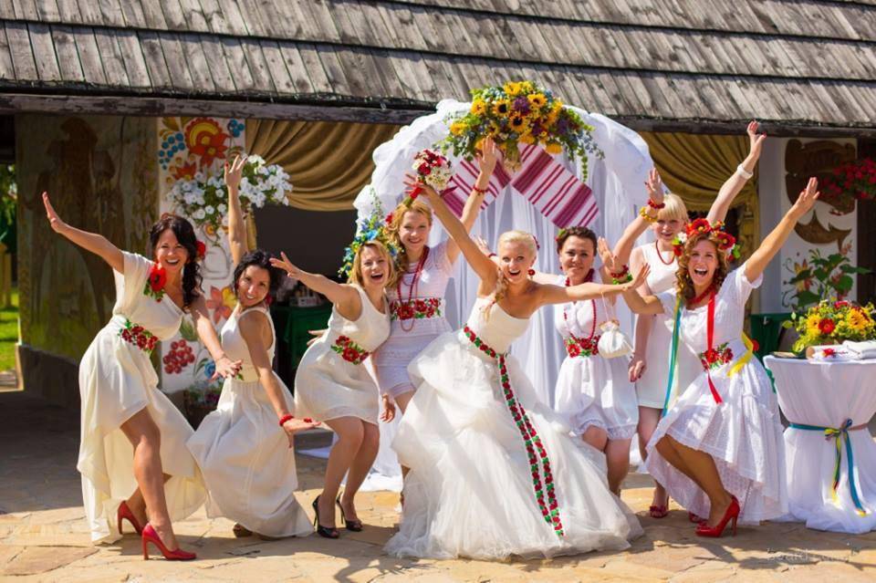 Свадьба в украинском стиле – оригинальные идеи для торжества