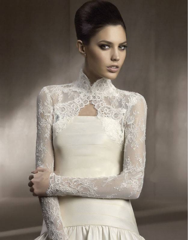 Зимние свадебные платья — модели, которые не позволят замерзнуть