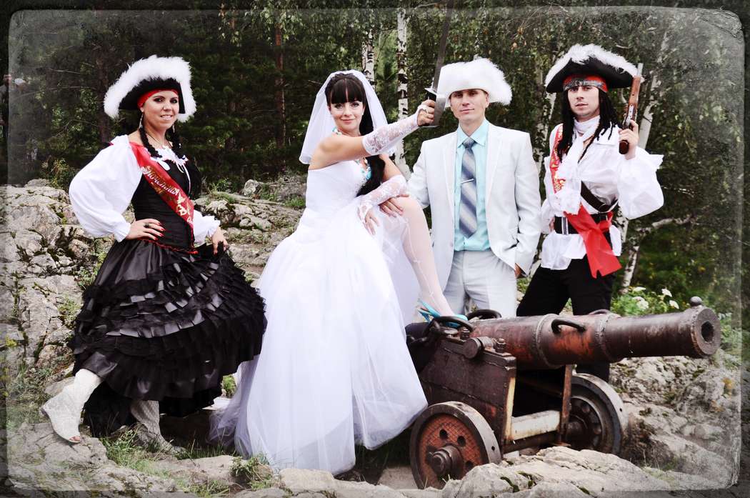 Свадьба в пиратском стиле для неисправимых романтиков