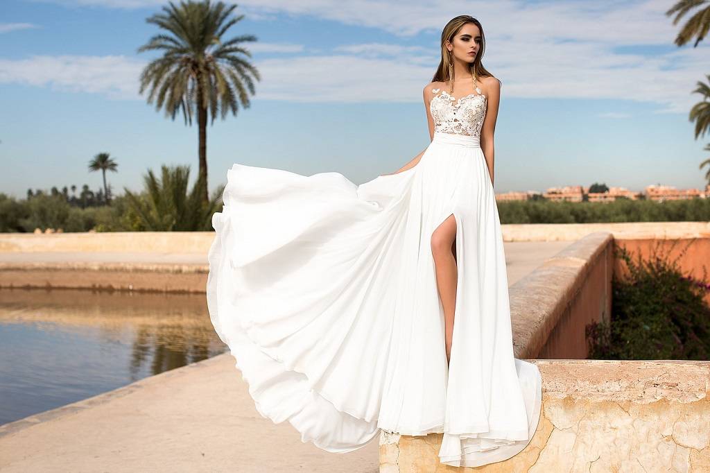Платье невесты для свадьбы летом: как выбрать по стилю свадьбы