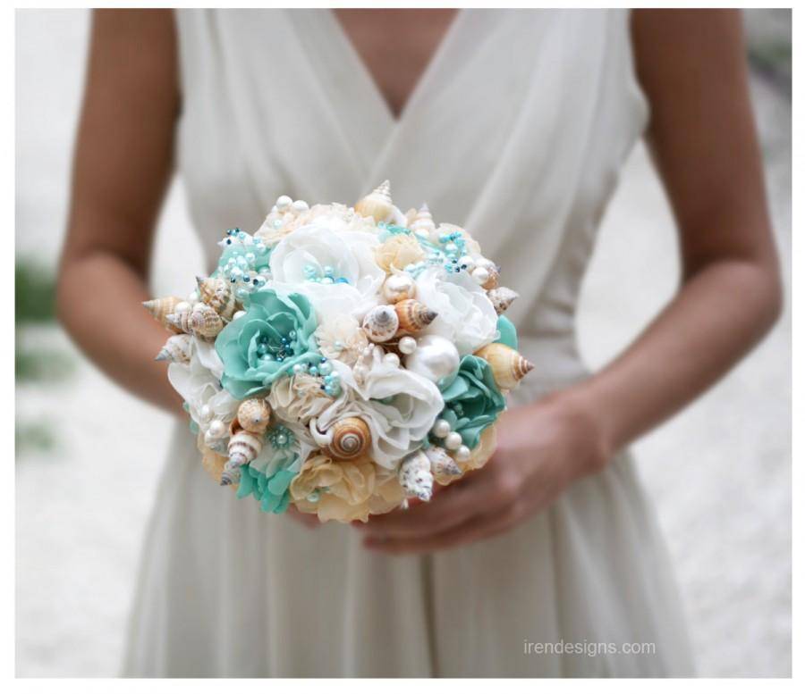 Гламурное сокровище: из каких цветов составить бирюзовый букет невесты