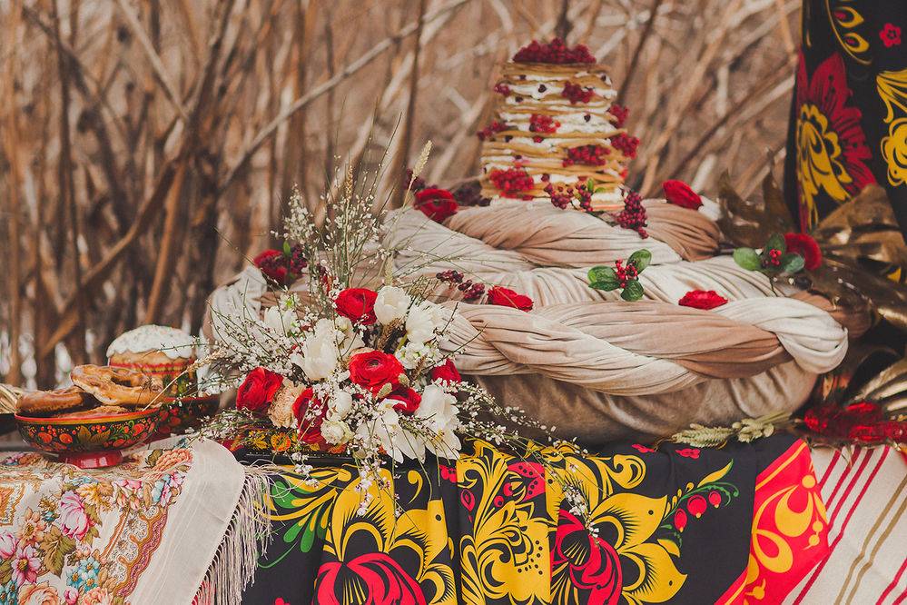 Как устроить свадьбу в русском стиле? советы по стилю