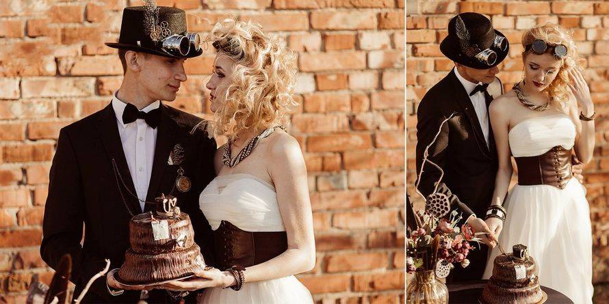 Свадьба в стиле стимпанк: фото и видео для вдохновения