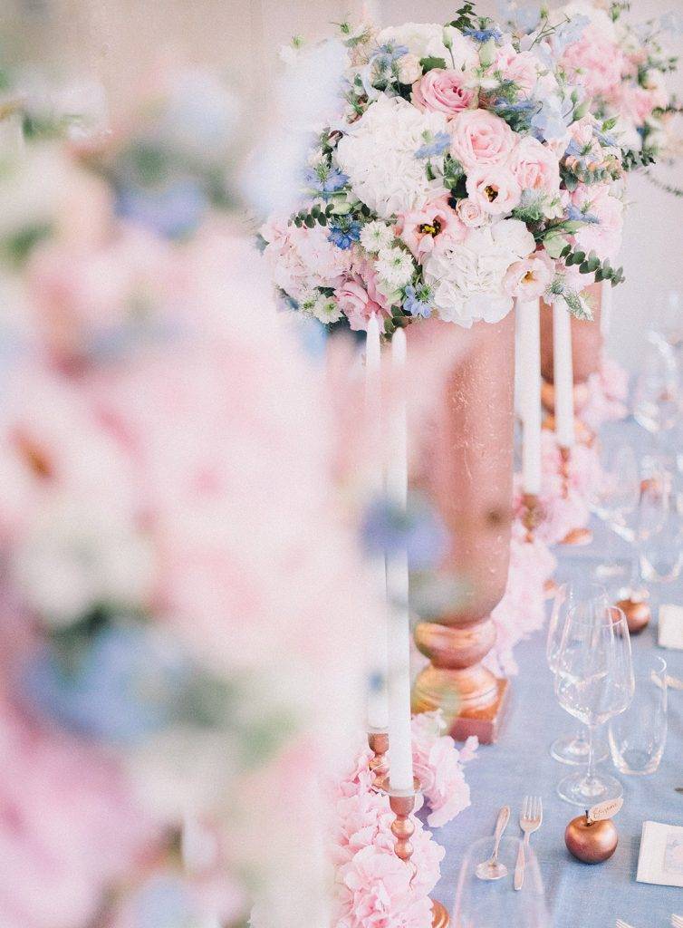 Свадьба в цвете розовый кварц, нежная роскошь