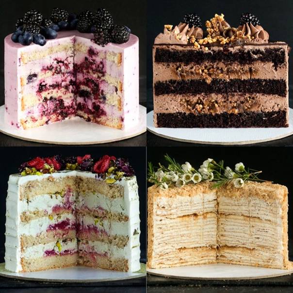 Бисквитный свадебный торт [2019] – советы? по выбору начинки & фото