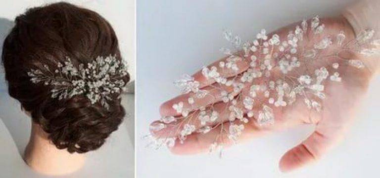 Как сделать украшения для волос на свадьбу своими руками – 4 мастер-класса