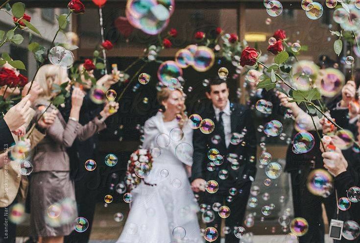 Свадебная фотосессия с воздушными шарами: 6 креативных вариантов
