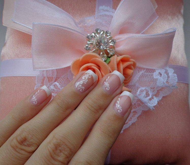 Свадебный маникюр 2019: более 100 фото идей красивого дизайна ногтей для невесты | volosomanjaki.com