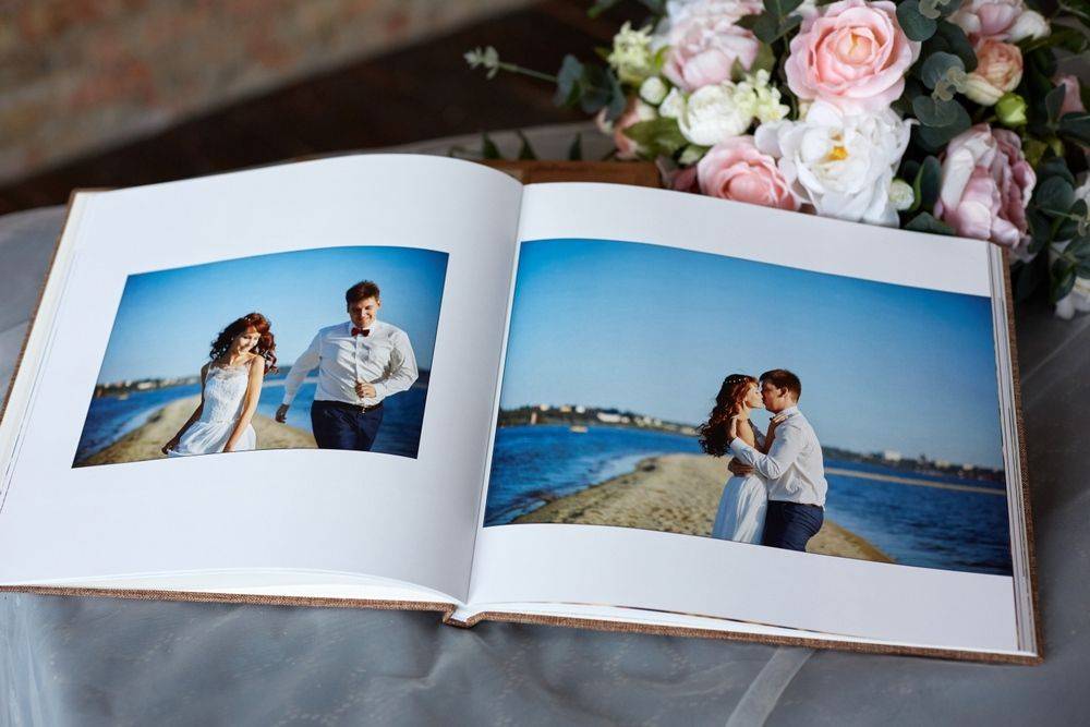 Примеры оформления свадебной фотокниги, идеи дизайна альбома для фотографий