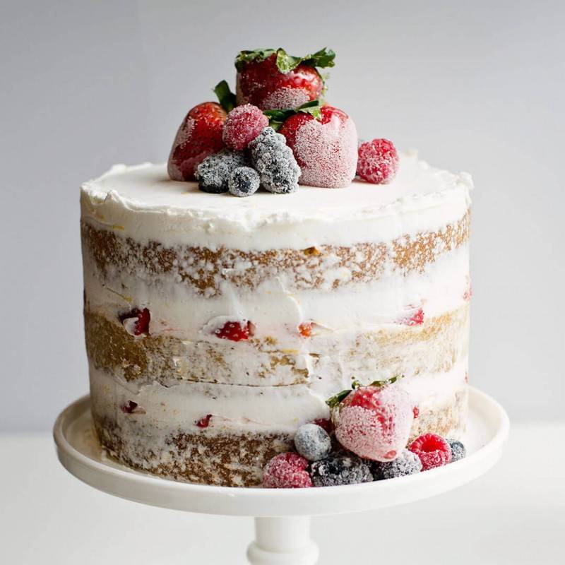 Правда или вымысел Свадебный торт без мастики – описание разновидностей с фото