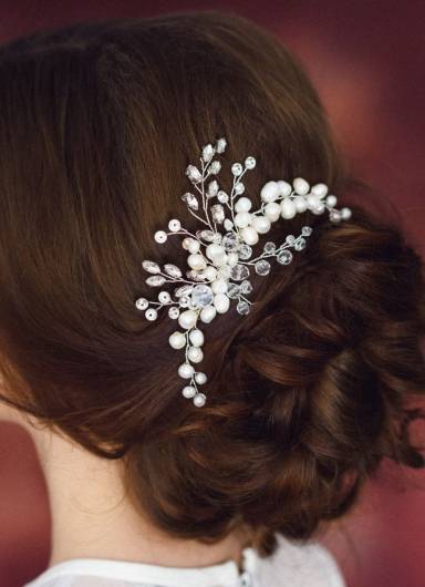 Свадебные украшения для волос: аксессуары для свадебной прически