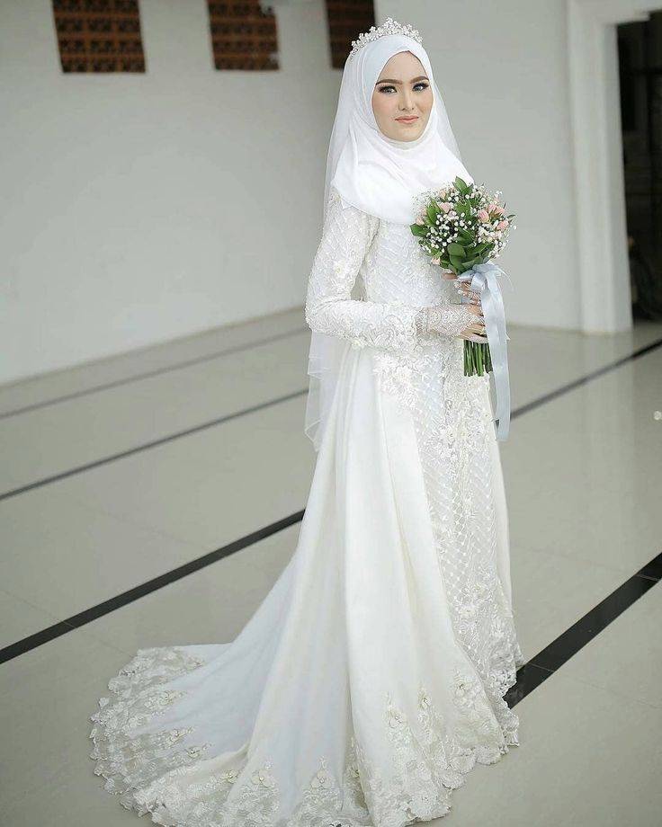 Свадебные платья в хиджабе