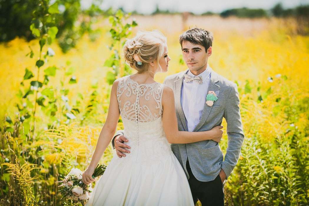 Свадьба в сине-золотом цвете — роскошь и лаконичность
