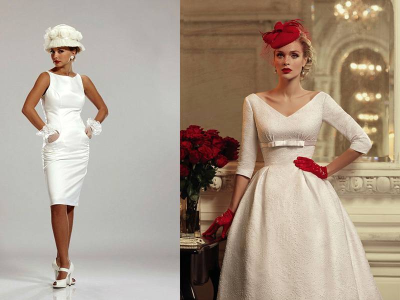 Ретро-мода: свадебное платье, соответствующее стилю
