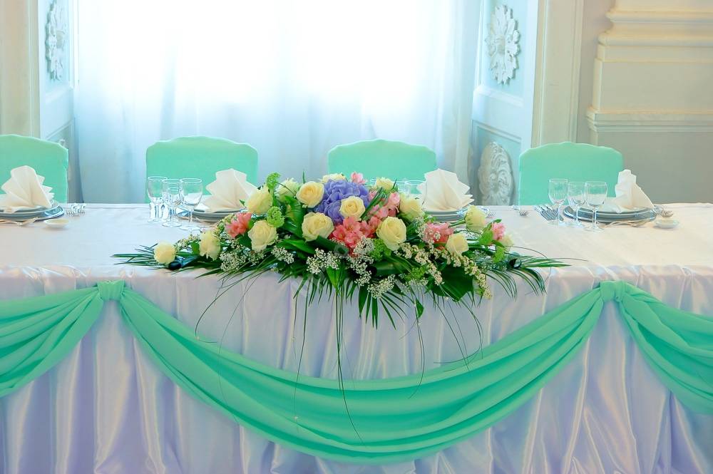 Идеи по оформлению свадебного стола, популярные стили и виды декора