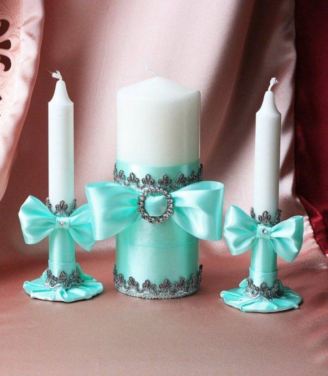 Как украсить свадебные свечи своими руками? как самому сделать и оформить свечи для семейного очага на свадьбу?