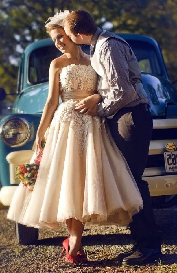 Свадебные платья в стиле ретро — лучшие варианты платьев