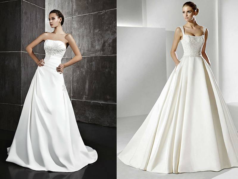 Модные цвета свадебного платья в 2020 г, советы при выборе цвета