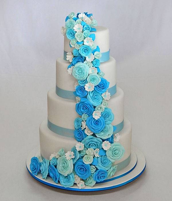 Топ-12 оттенков для свадебного торта: какой цвет выбрать для главного десерта?