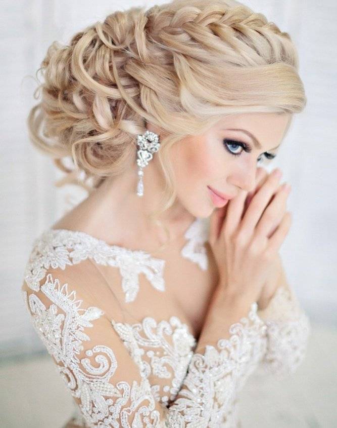 Прически на свадьбу для каждого типа волос и формы лица