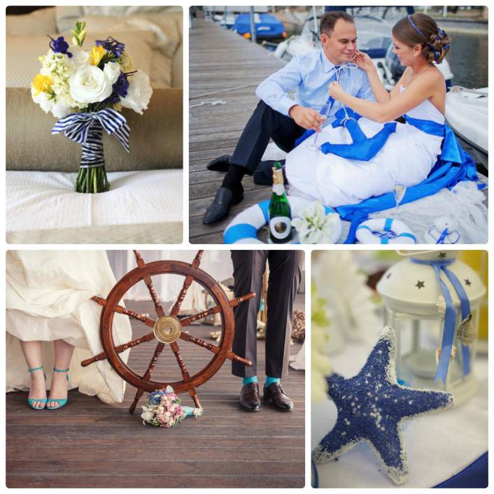 Как сделать свадьбу в морском стиле незабываемой? идеи