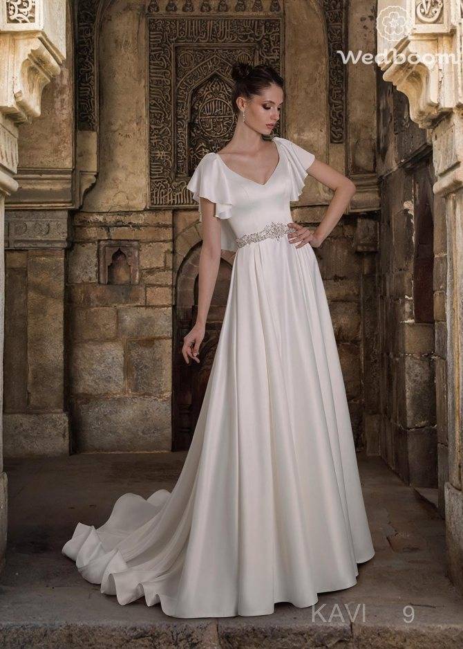 Греческое свадебное платье «ампир» – воплотите образ античной богини