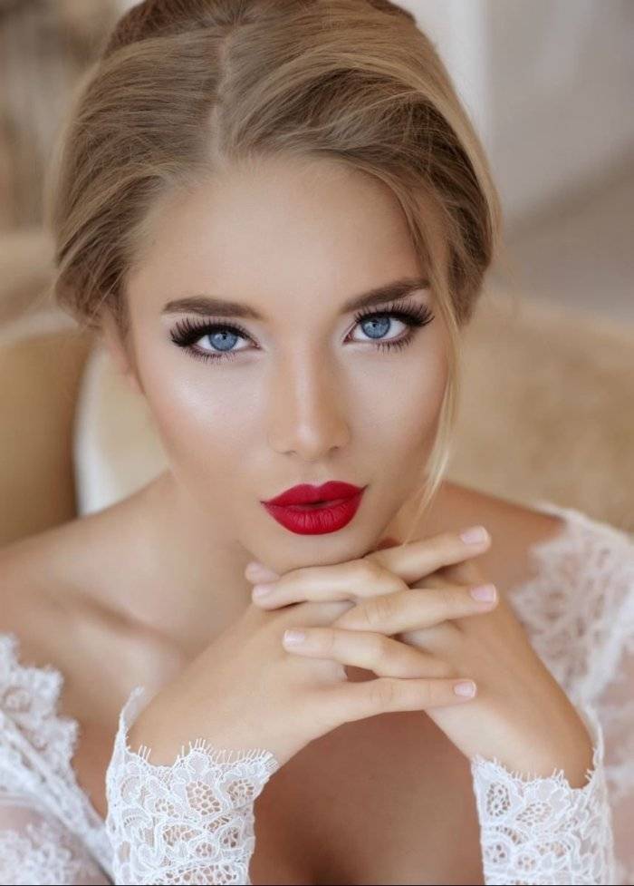 Самая красивая невеста: свадебный макияж для блондинок – идеи с фото