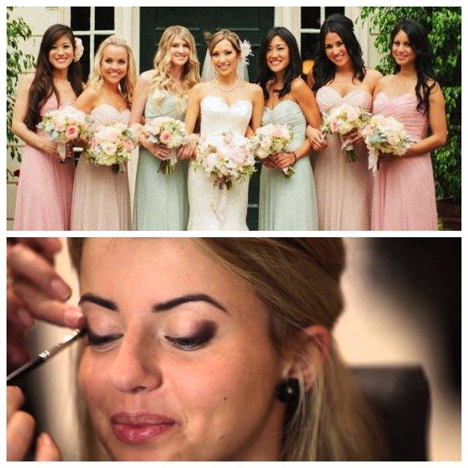 Какой сделать макияж на свадьбу гостям – идеи для подружек, мам жениха и невесты