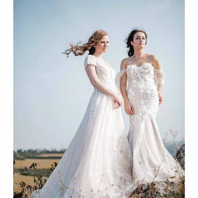 Модные тенденция свадебных платьев 2018: фото трендов