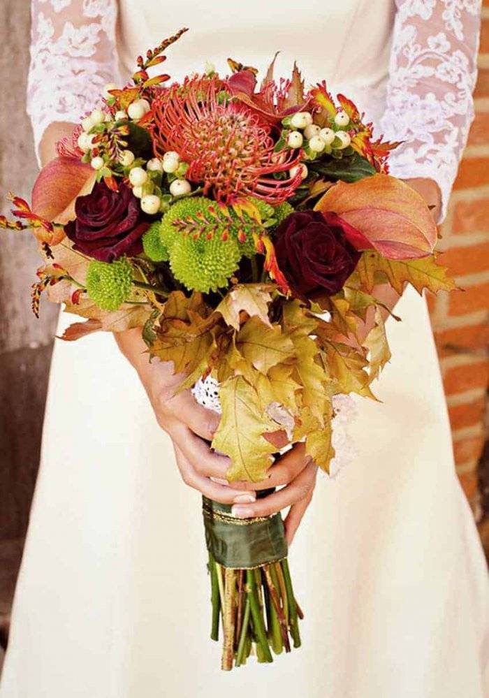 Образ невесты для осенней свадьбы: топ-10 «свежих» идей