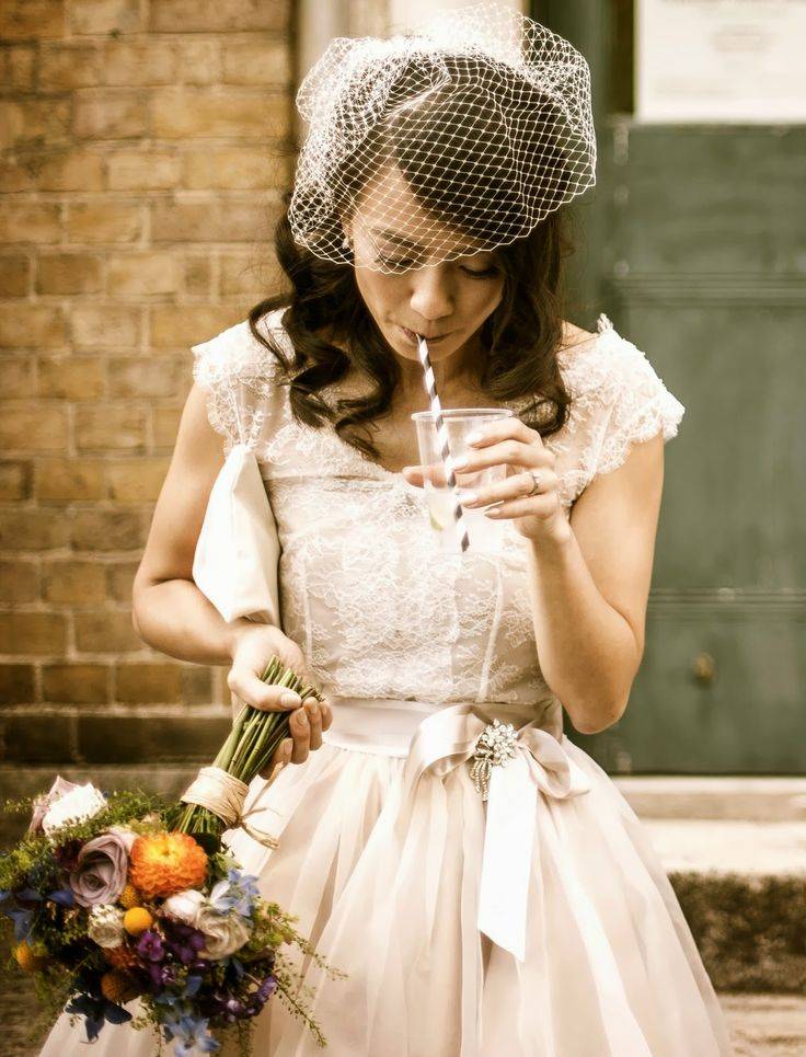 Свадебное платье в стиле винтаж – стильные фасоны прошлого века