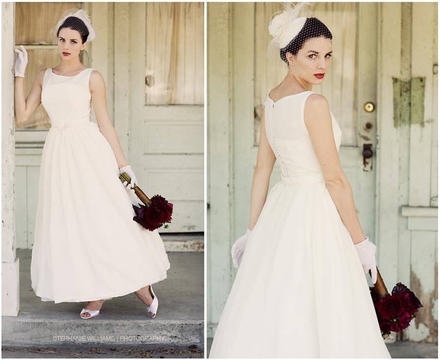 Модные винтажные свадебные платья в стиле ретро