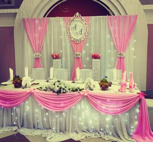 Свадьба в розовых тонах: идеи по оформлению свадьбы в нежно-розовом цвете