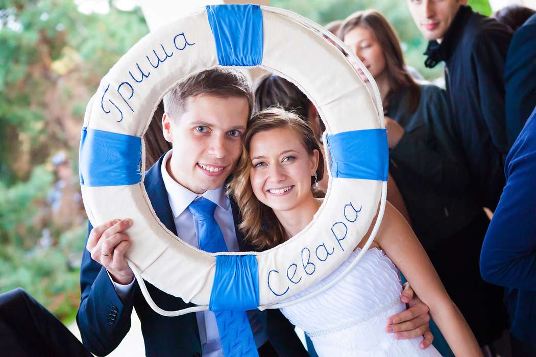 Выкуп невесты в морском стиле