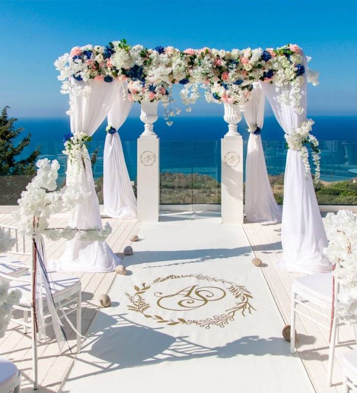 Свадебная церемония на кипре
