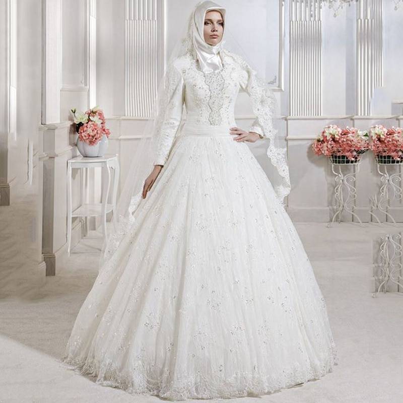 Роскошь и изящество мусульманских свадебных платьев