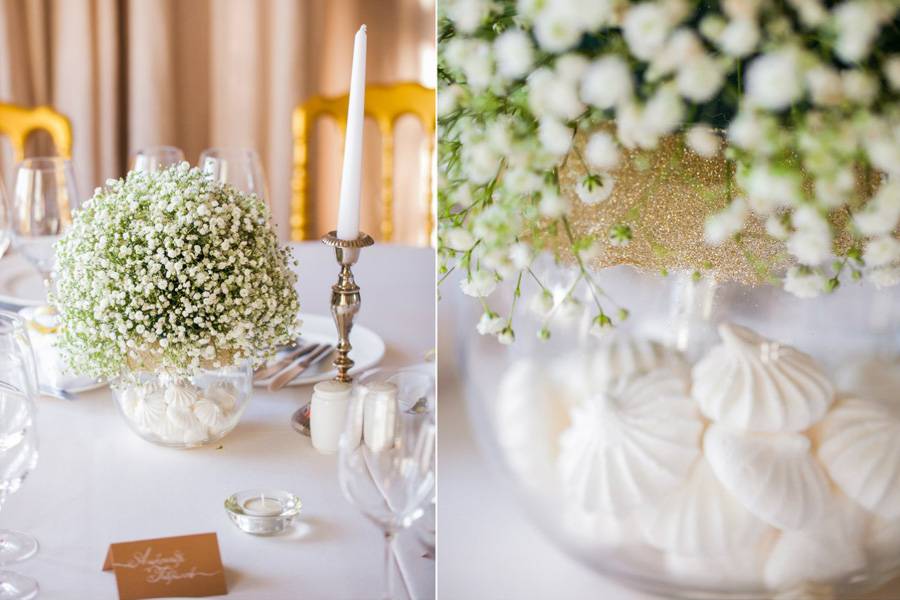 Варианты украшения свадебного зала шарами — лучшие идеи с фотографиями