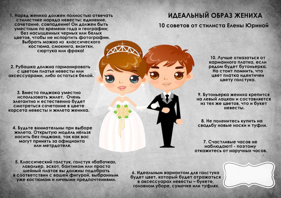 Подготовка к свадьбе пошагово: подробный план и список дел