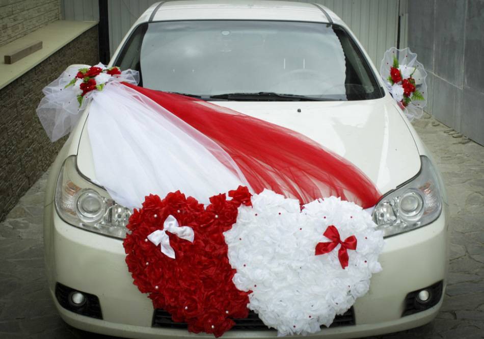 ᐉ сердце на машину на свадьбу своими руками - мастер класс - svadebniy-mir.su
