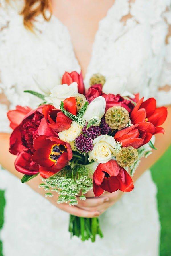 Свадебные букеты из тюльпанов: 100 фото самых красивых букетов из тюльпанов