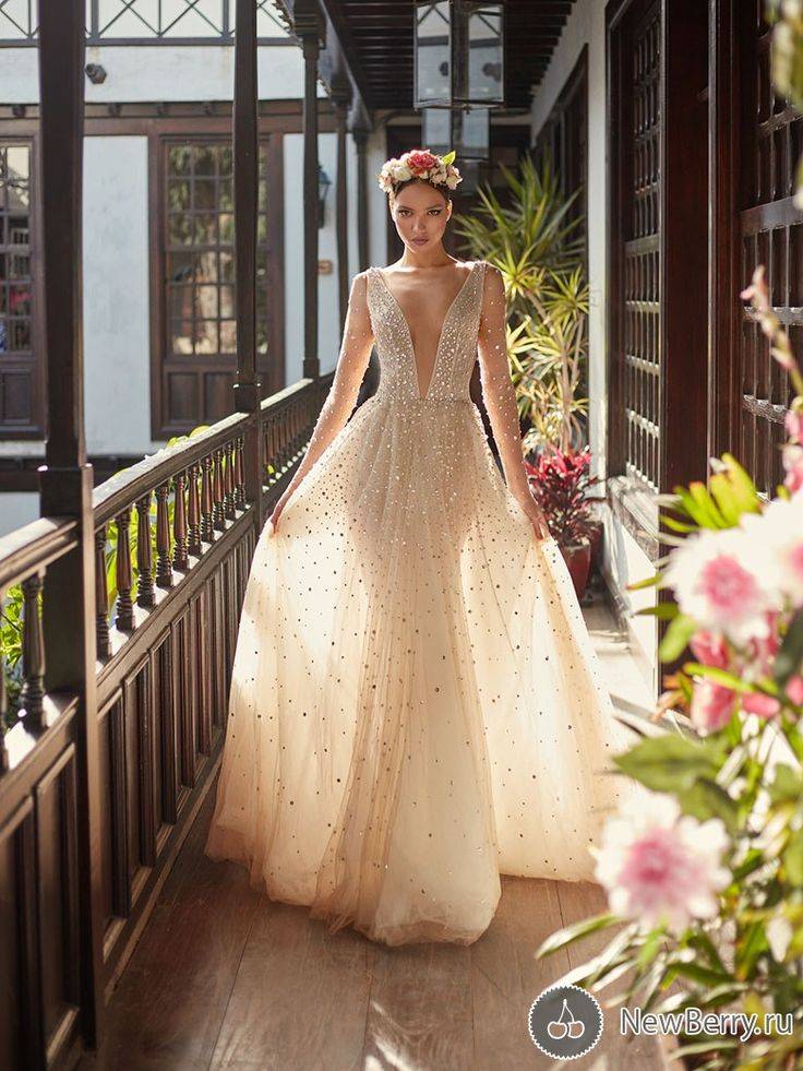 100 самых красивых свадебных платьев 2018 года: тенденции сезона