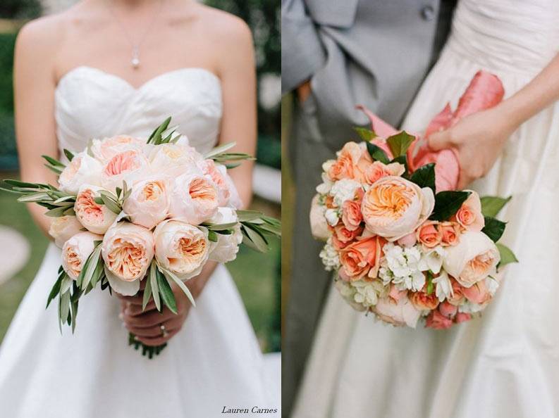 Свадебный букет из роз — фото идеи и мастер класс